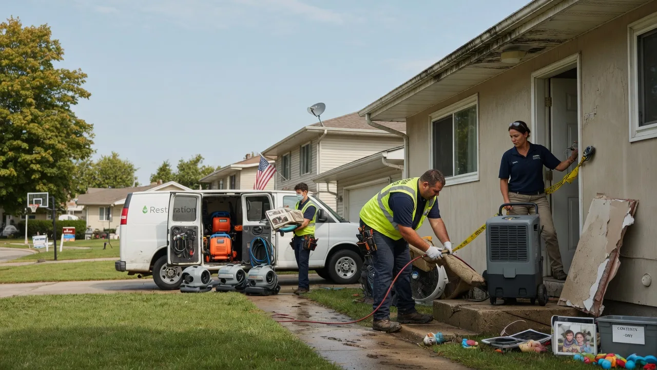 Water Damage Restoration in Danville, IN near me
